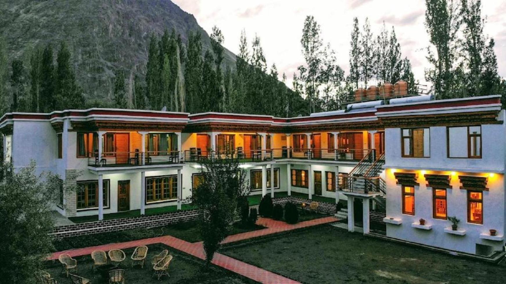 Hotel The Nubra Residency, Hunder المظهر الخارجي الصورة